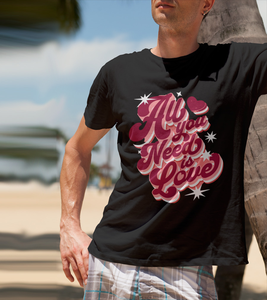 All You Need Is Love Valentine's Day T-Shirt