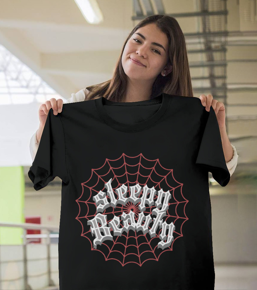 Sleepy Beauty Gothic Web T-Shirt