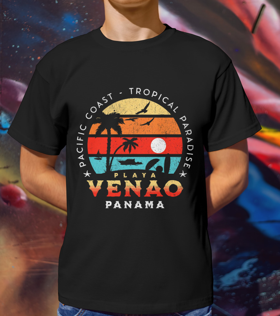Pacific Coast Tropical Paradise Playa Venao Panama T-Shirt