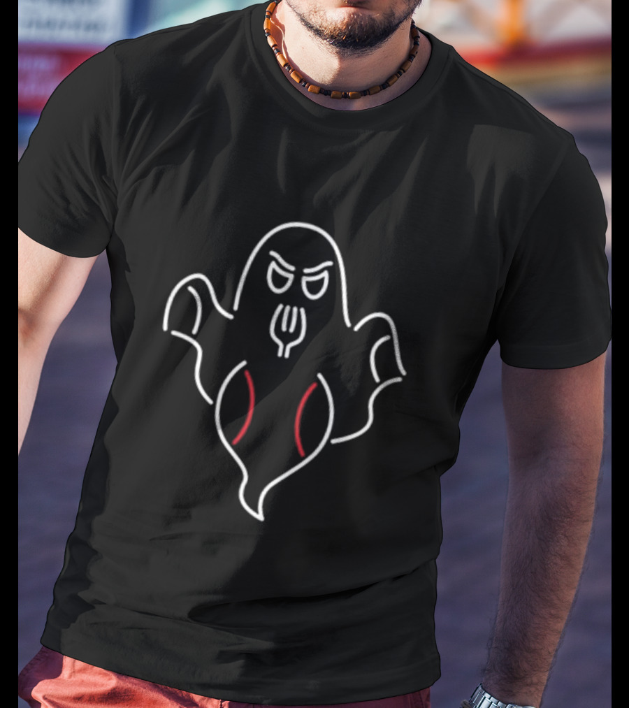 Neon Ghost Forkball Glow Specter Fork T-Shirt
