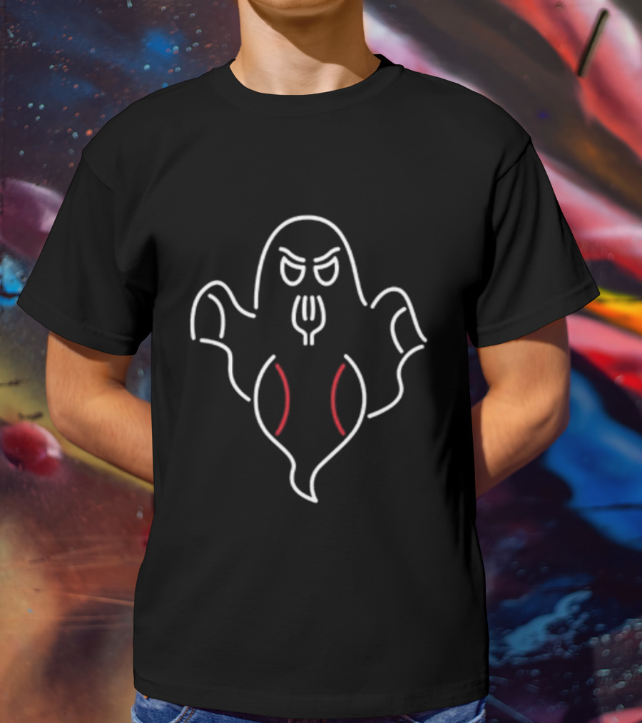 Neon Ghost Forkball Glow Specter Fork T-Shirt
