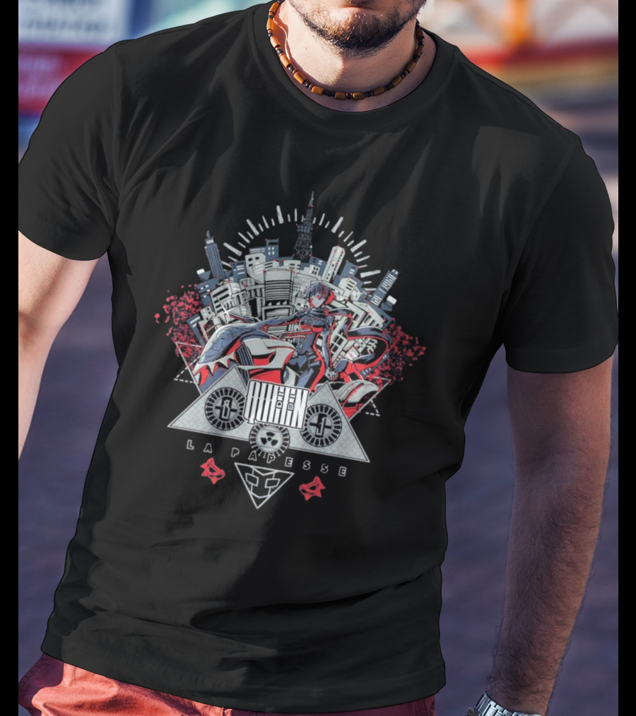 Persona 5 Queen La Papesse Cityscape T-Shirt