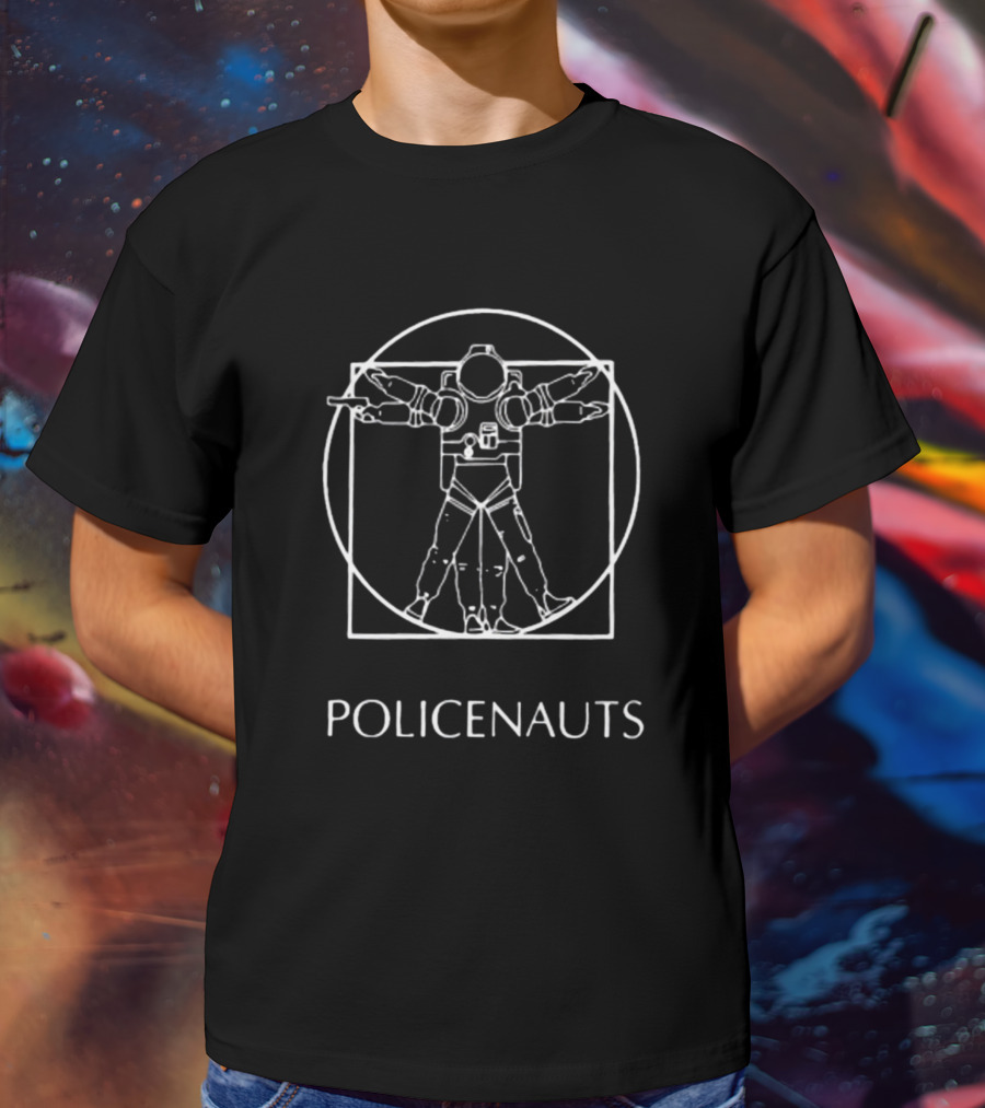 Policenauts Vitruvian Astronaut Iconic T-Shirt