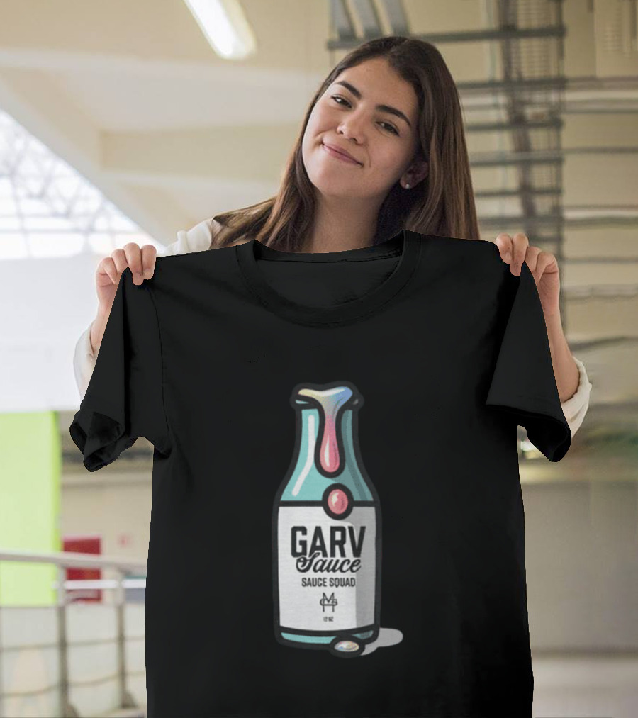 GARV Sauce Bottle Sauce Squad 12 OZ T-Shirt