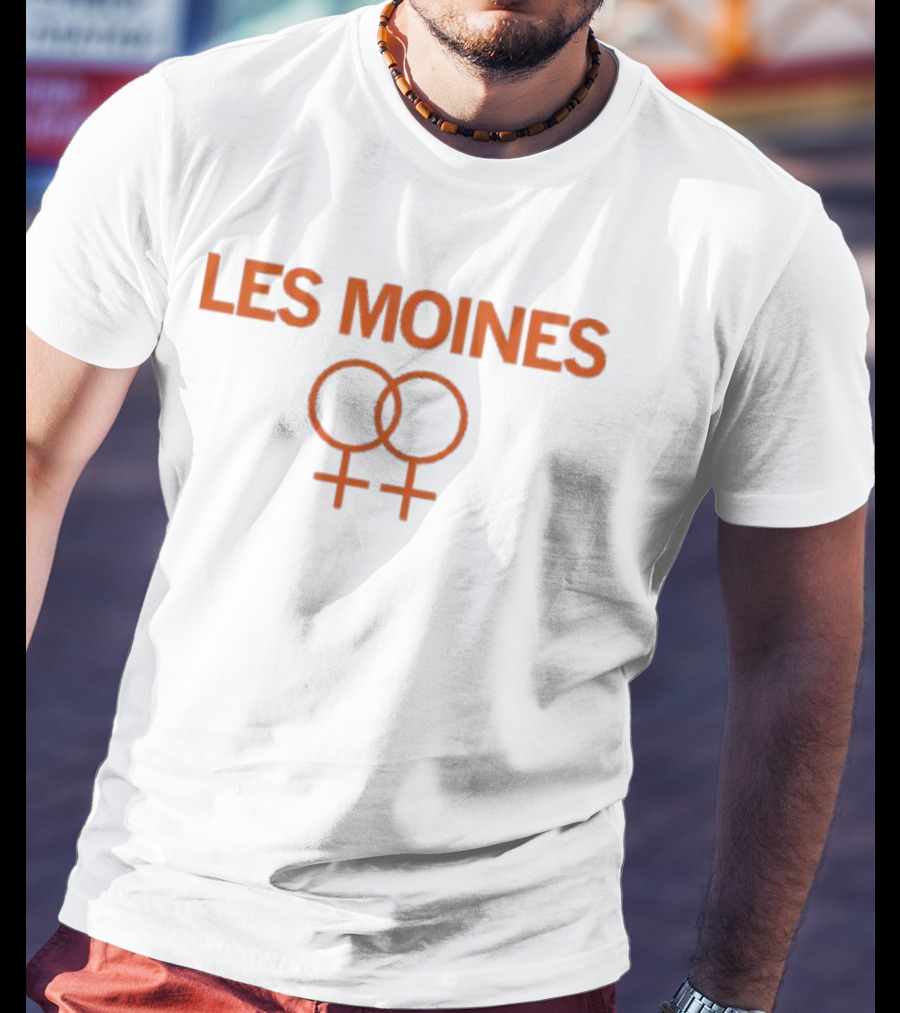 Les Moines Intertwined Venus Symbols T-Shirt