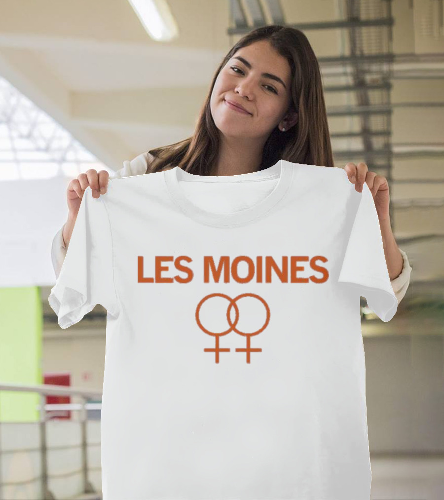 Les Moines Intertwined Venus Symbols T-Shirt