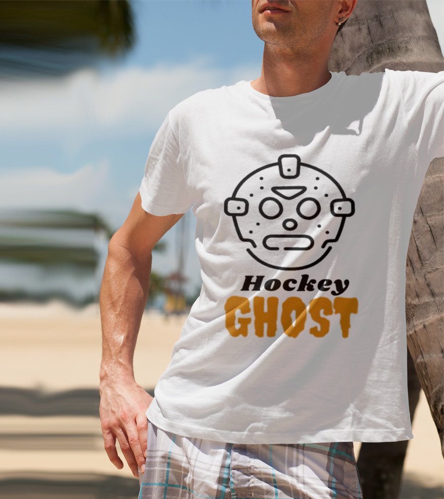 Hockey Ghost Mask Phantom Horror T-Shirt