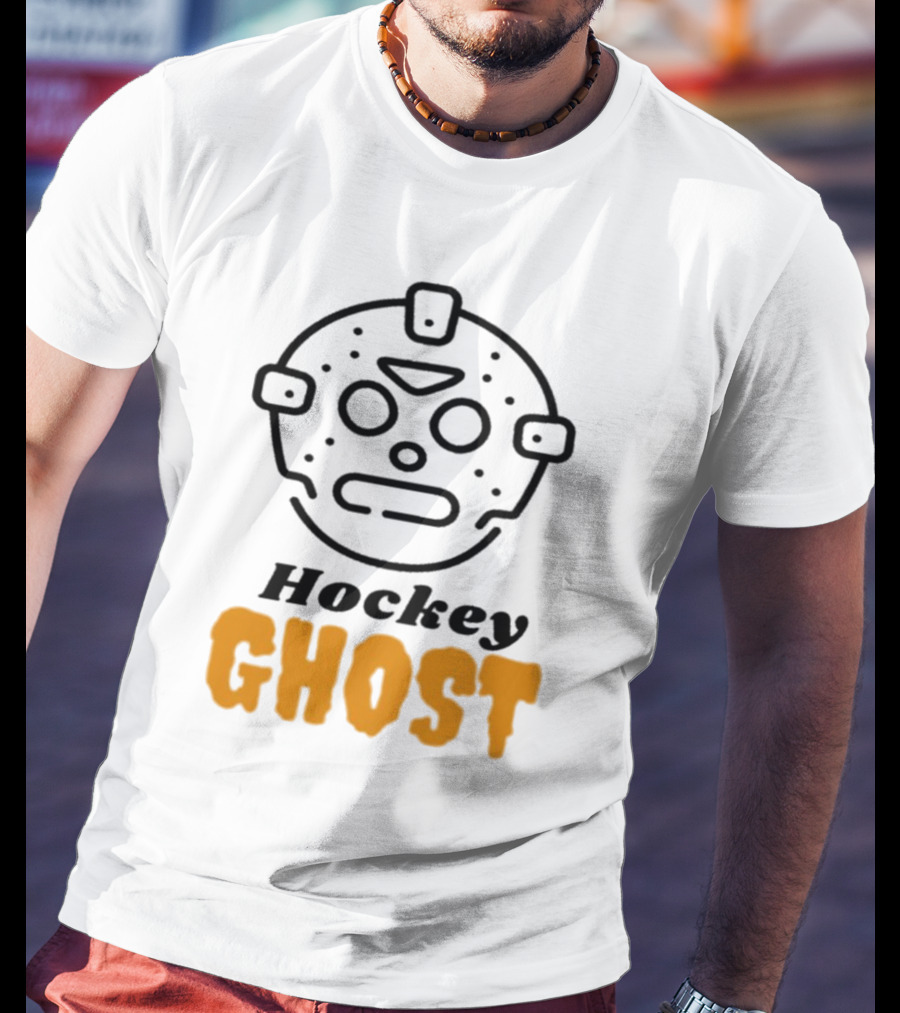Hockey Ghost Mask Phantom Horror T-Shirt