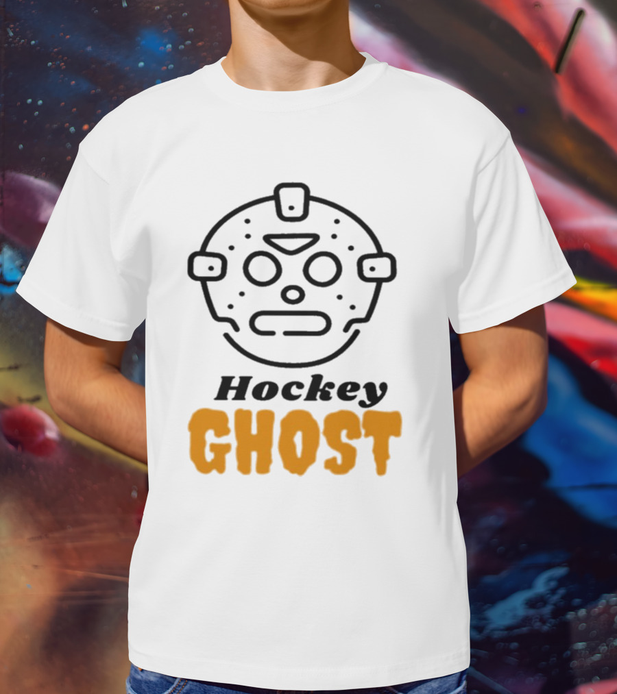 Hockey Ghost Mask Phantom Horror T-Shirt