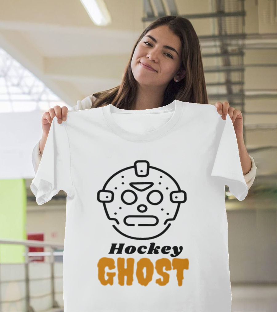 Hockey Ghost Mask Phantom Horror T-Shirt
