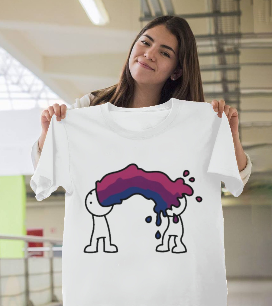 Thomas Tomska Ridgewell ASDF Bi Pride T-Shirt