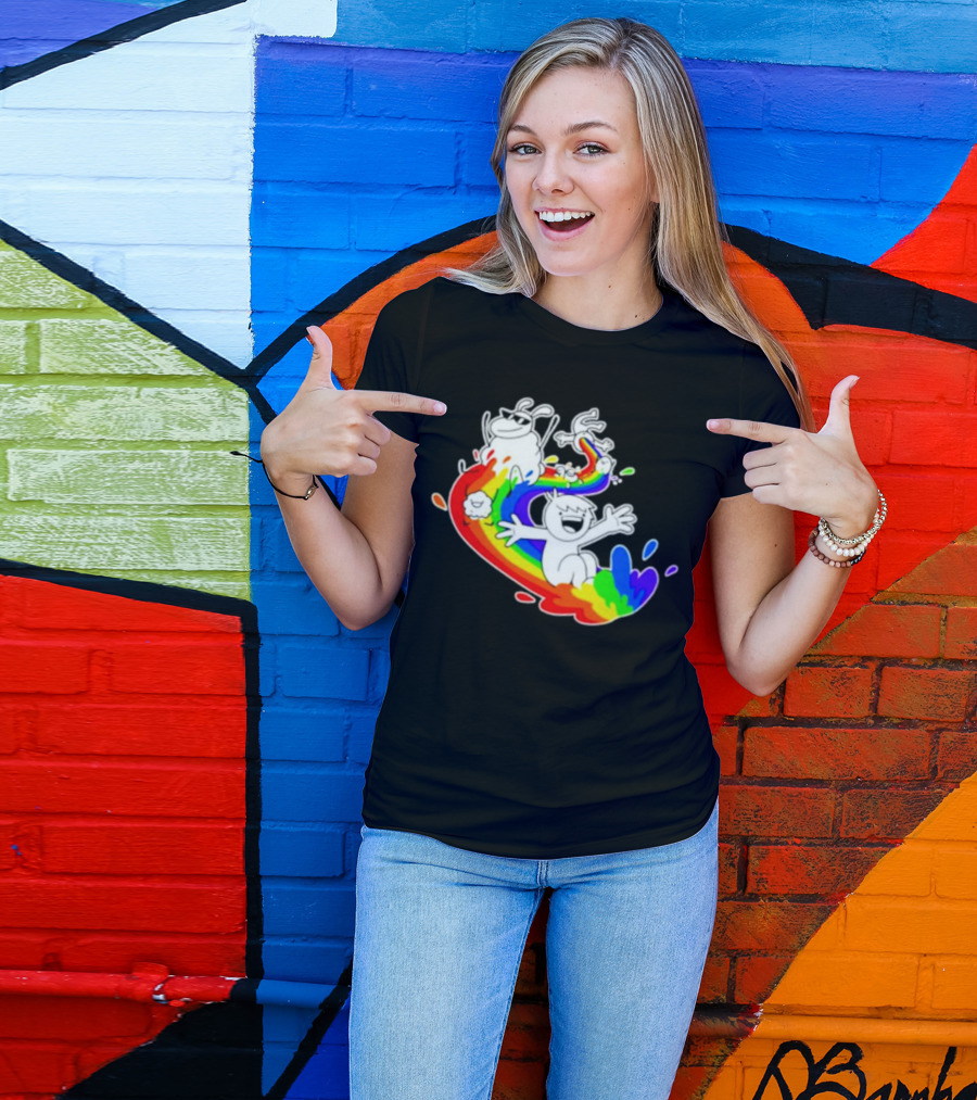Pride Flavour Rainbow Ride Characters Limited Run T-Shirt