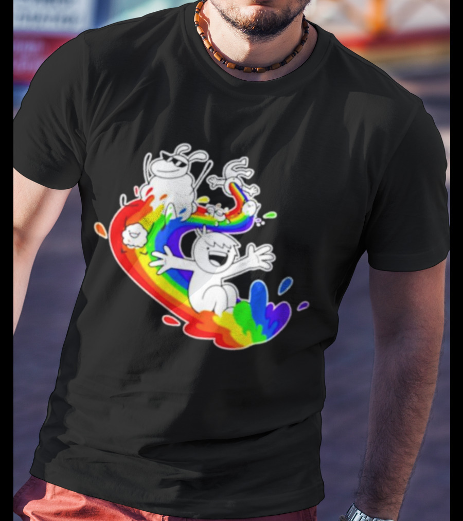 Pride Flavour Rainbow Ride Characters Limited Run T-Shirt
