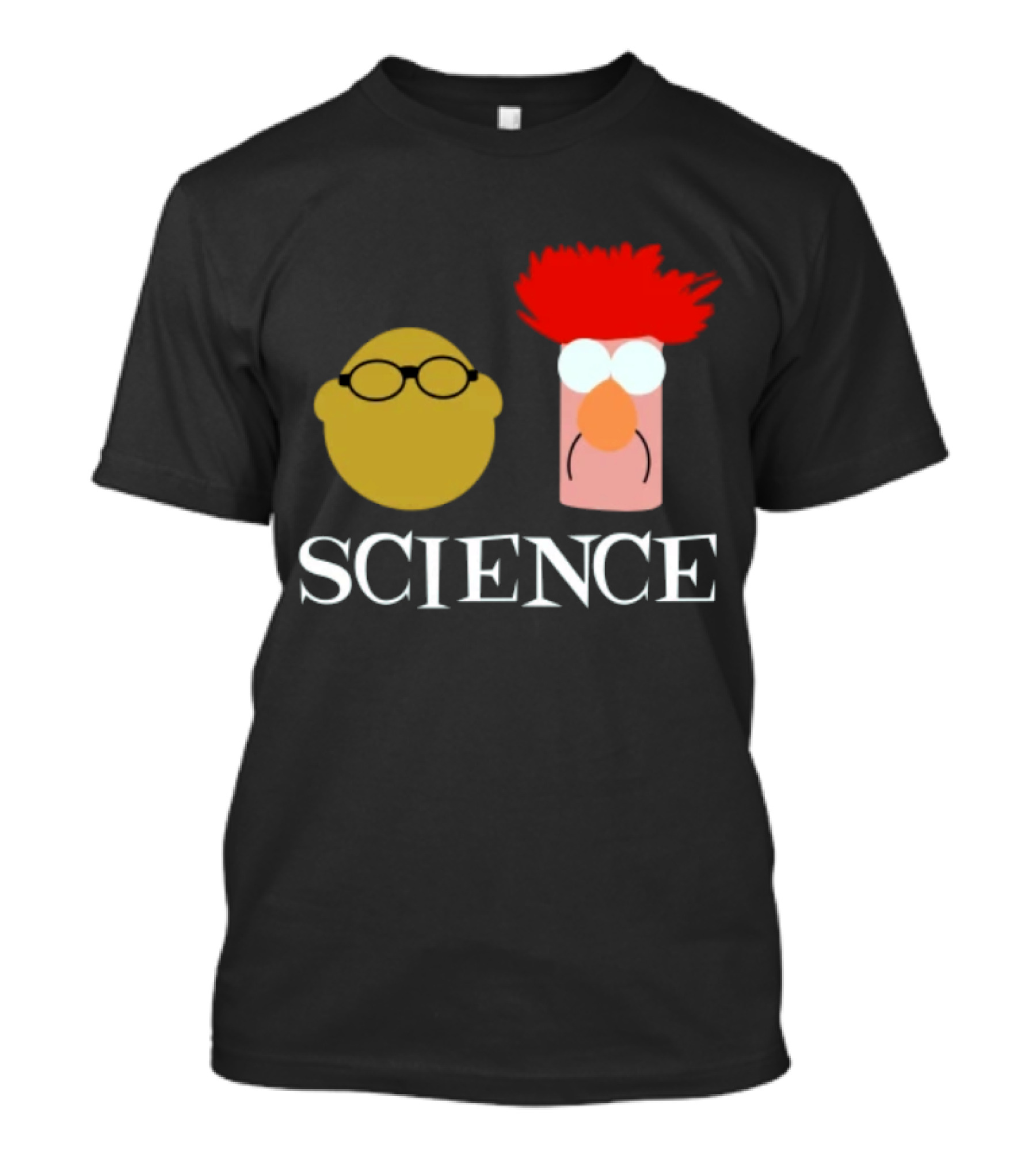 Science Beaker Bunsen Muppet T-Shirt