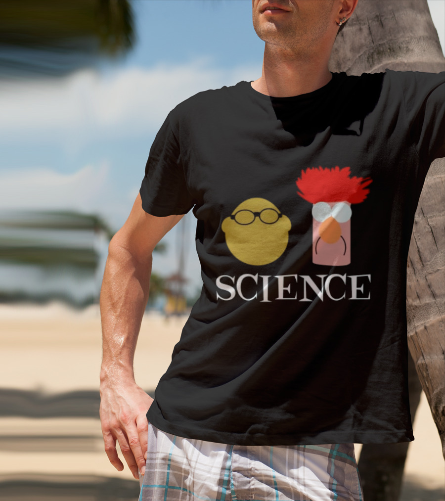 Science Beaker Bunsen Muppet T-Shirt