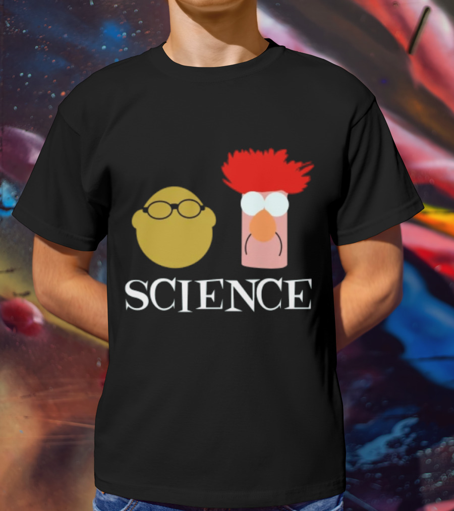 Science Beaker Bunsen Muppet T-Shirt