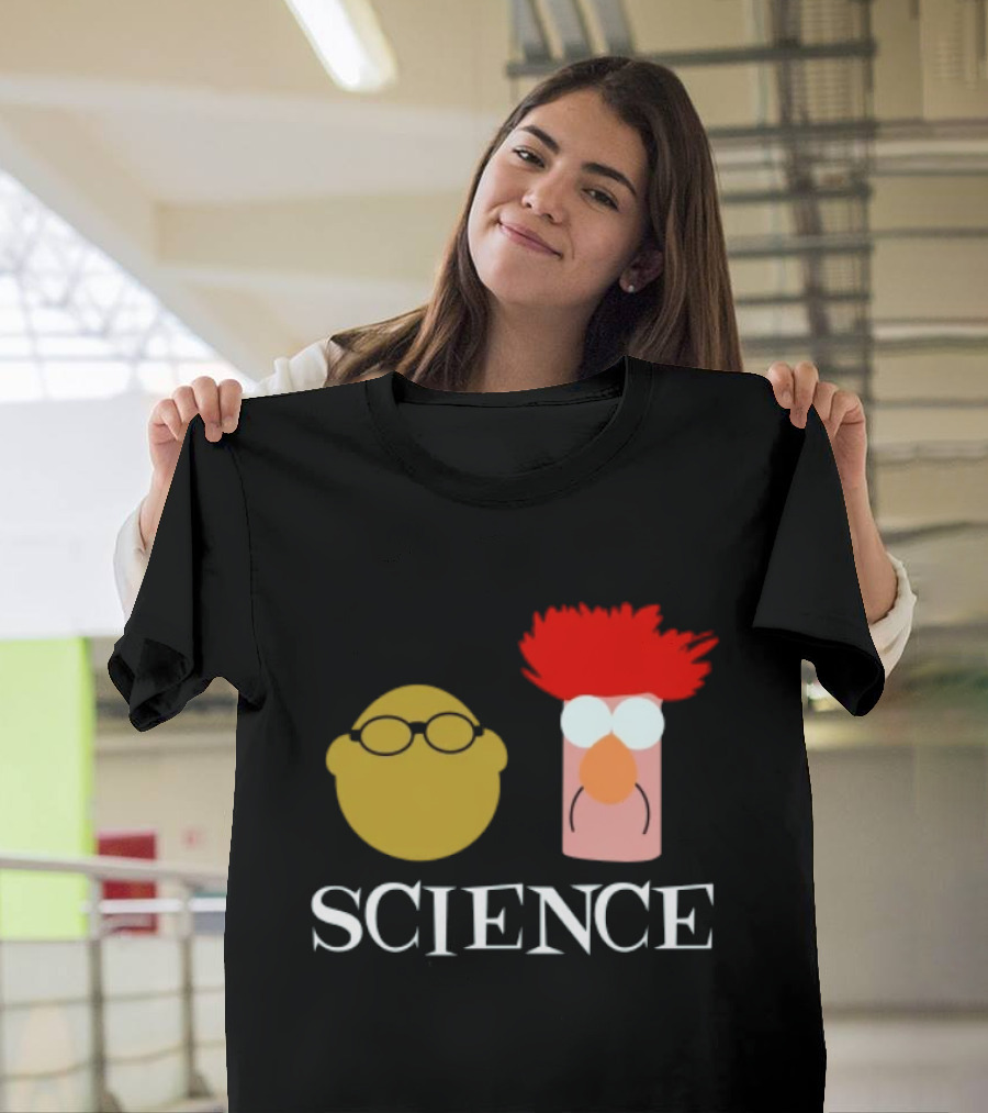 Science Beaker Bunsen Muppet T-Shirt