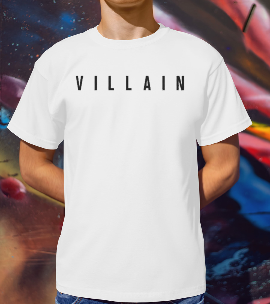 Villain Detroit Lions Brad Holmes White T-Shirt