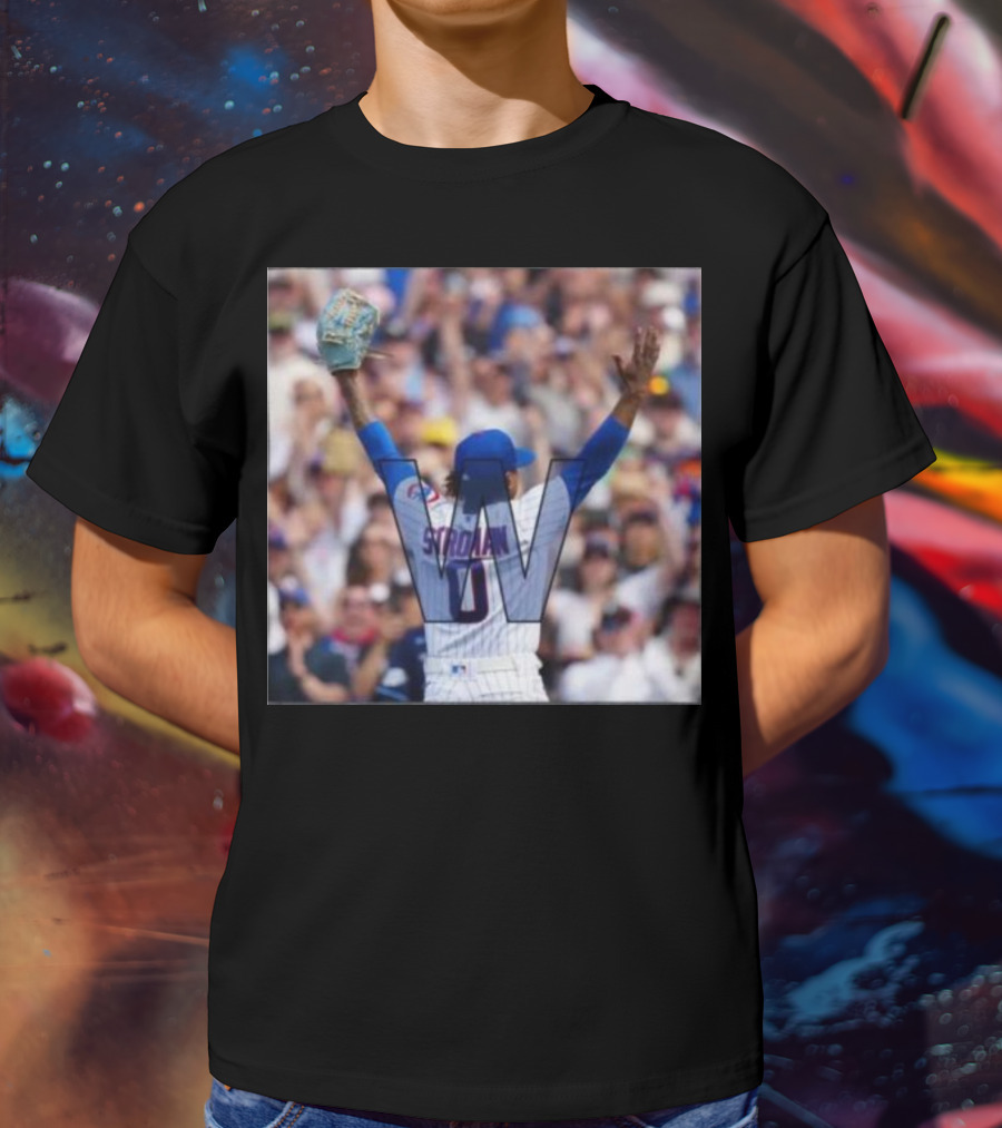 W Marcus Stroman Stroshow W Complete Game Shutout T-Shirt