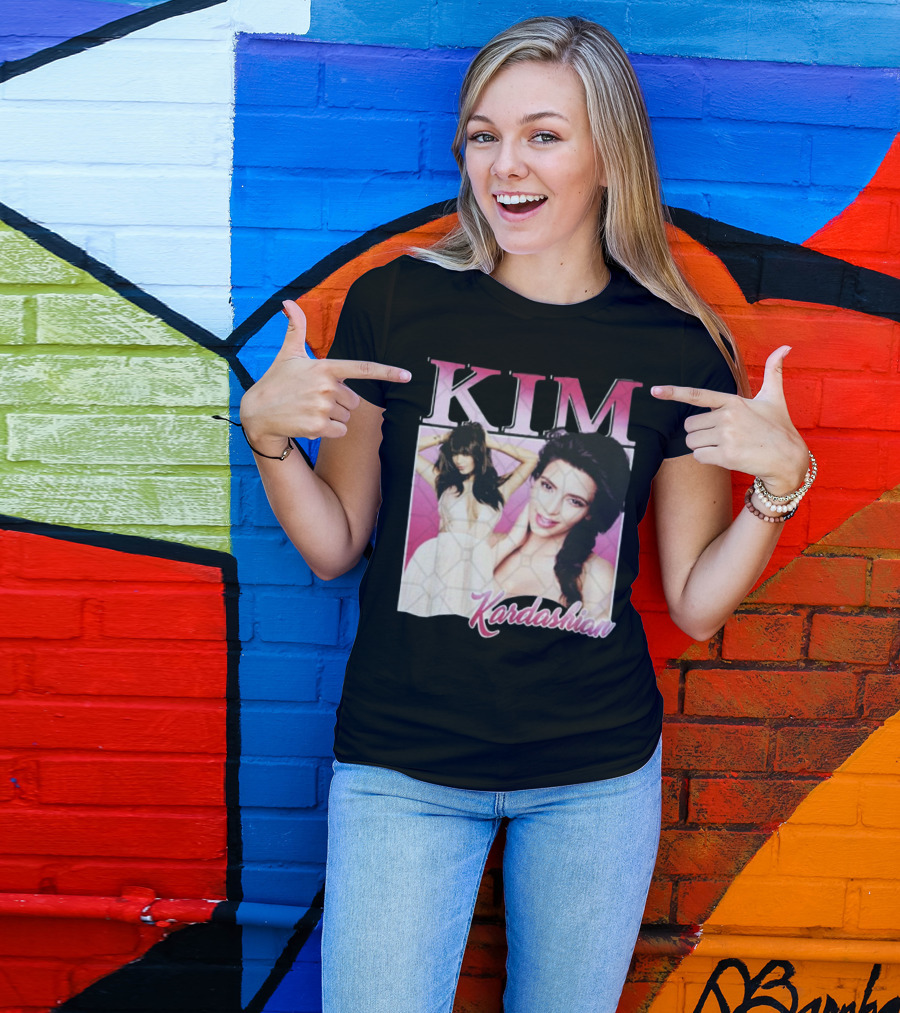 KIM Kardashian Vintage Photo T-Shirt