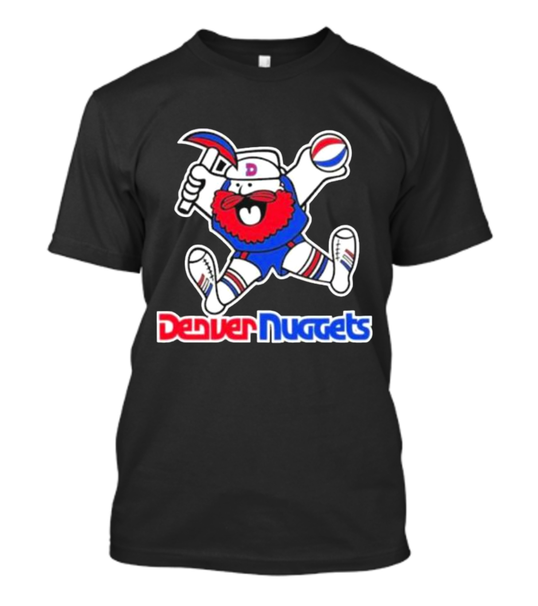 Denver Nuggets Mascot Mitchell And Ness Retro T-Shirt