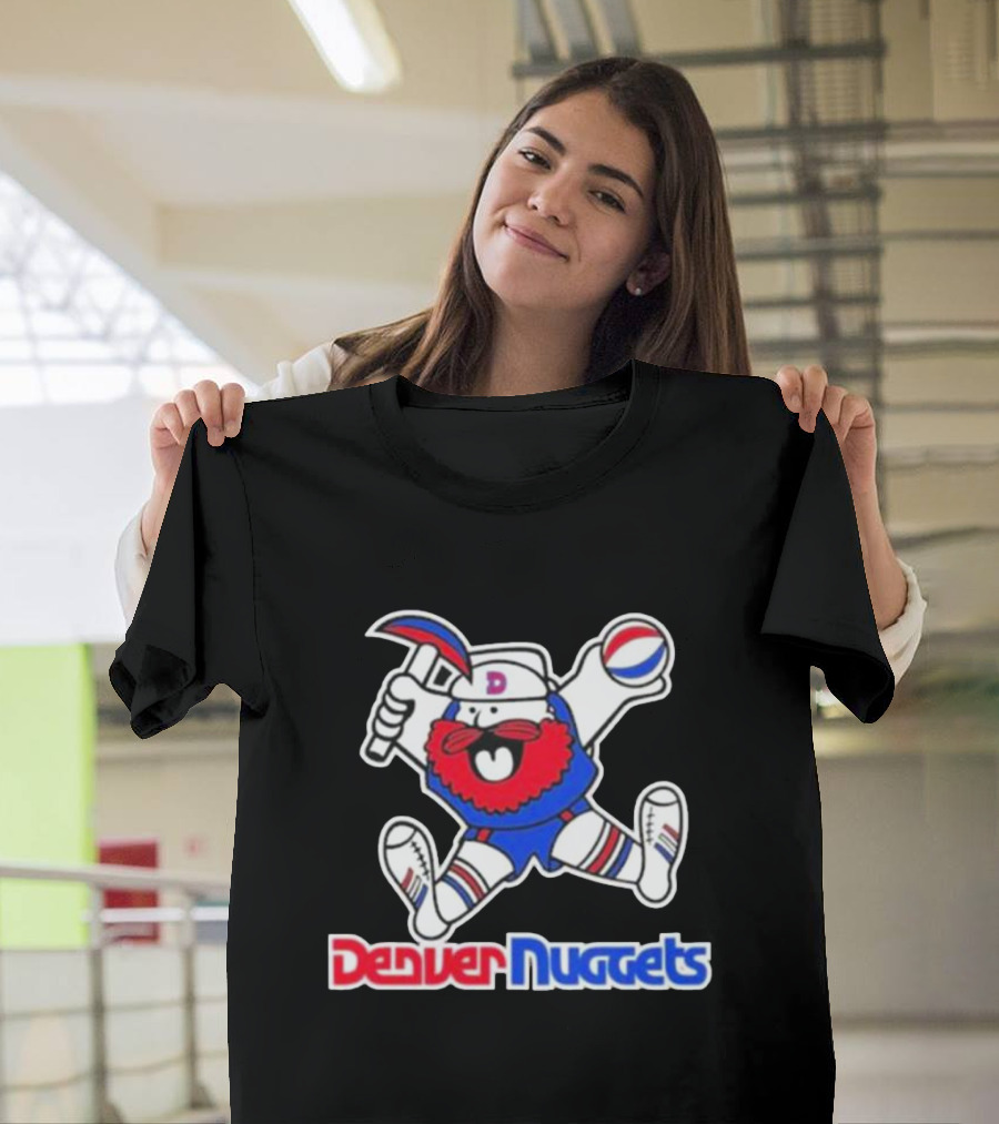 Denver Nuggets Mascot Mitchell And Ness Retro T-Shirt