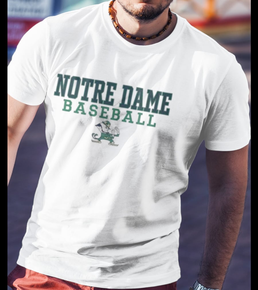 Notre Dame Baseball Champion Youth Stacked T-Shirt
