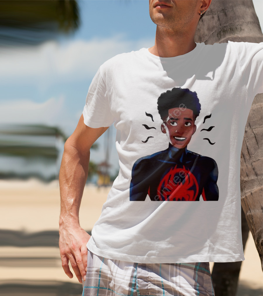 Spider Fam Charms Miles Across The Spider Verse T-Shirt