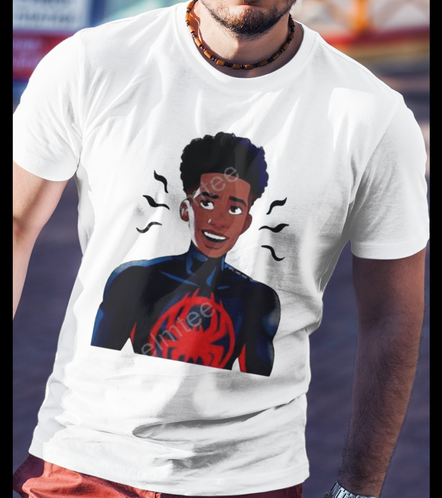 Spider Fam Charms Miles Across The Spider Verse T-Shirt
