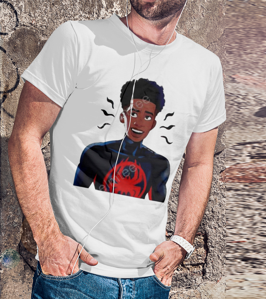 Spider Fam Charms Miles Across The Spider Verse T-Shirt