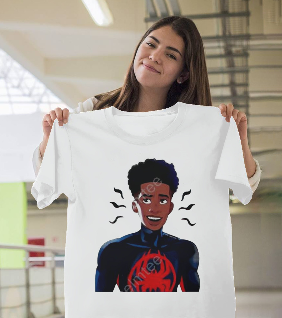 Spider Fam Charms Miles Across The Spider Verse T-Shirt