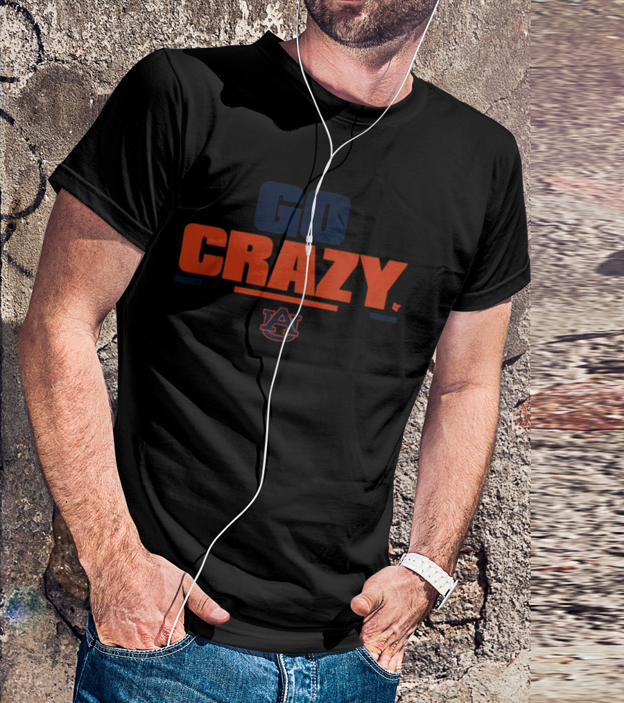 Auburn Football Go Crazy Cadillac Williams 2.0 T-Shirt