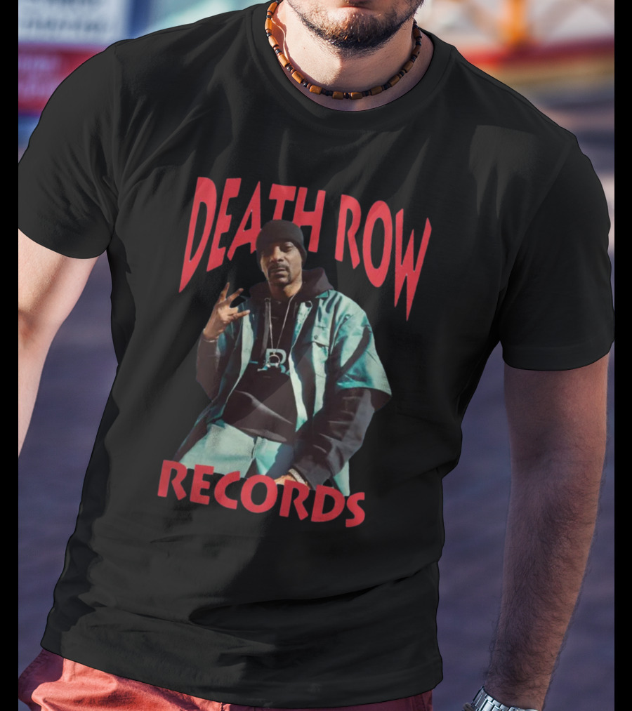 Death Row Records Crooks And Castles West Side Snoop T-Shirt