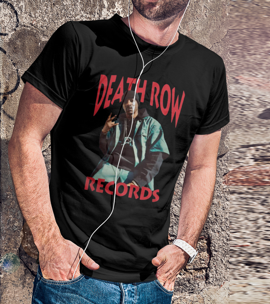 Death Row Records Crooks And Castles West Side Snoop T-Shirt