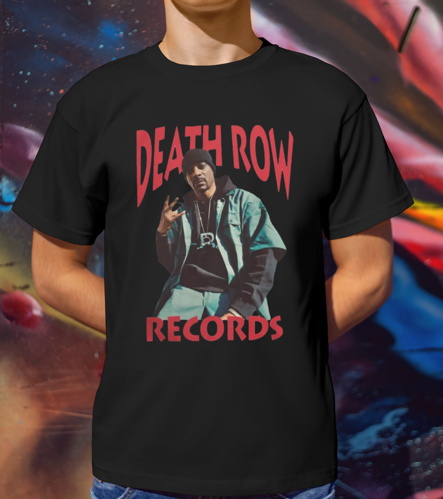 Death Row Records Crooks And Castles West Side Snoop T-Shirt