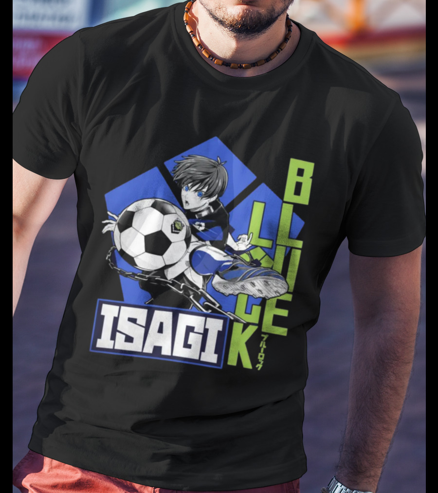Crunchyroll Store Bluelock Isagi Soccer Star T-Shirt