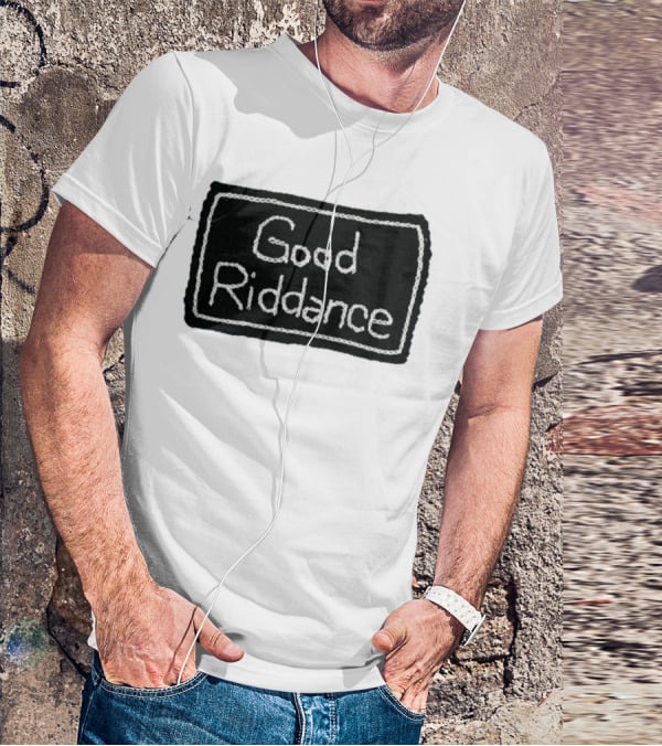 Gracie Abrams Good Riddance Crochet Black Patch T-Shirt