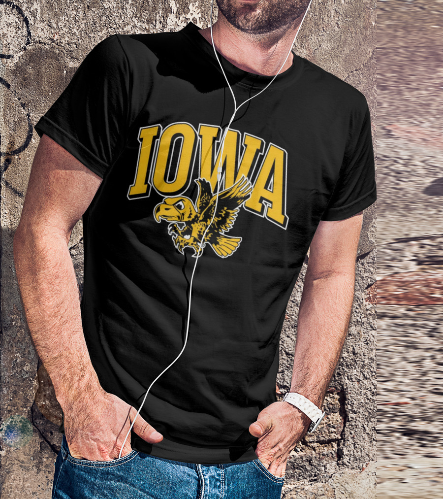 Homefield Apparel Iowa The Hawk Vintage T-Shirt