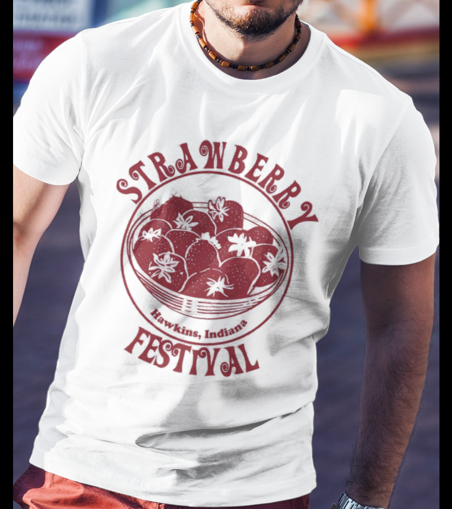 STRAWBERRY FESTIVAL Hawkins Indiana T-Shirt