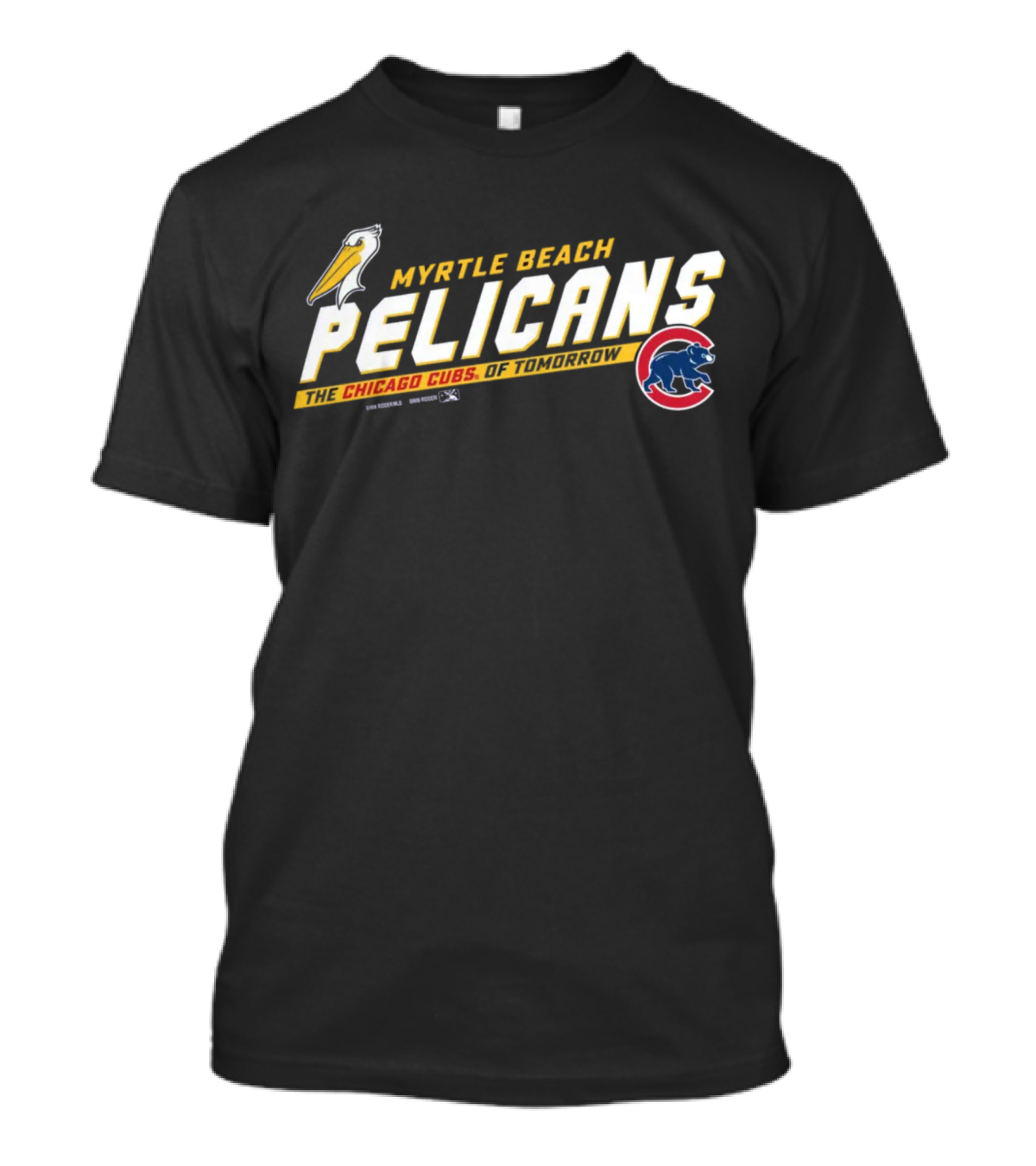 Myrtle Beach Pelicans The Chicago Cubs Of Tomorrow Bimm Ridder Youth Toddler Carolina T-Shirt