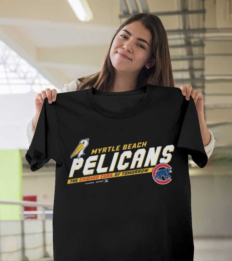 Myrtle Beach Pelicans The Chicago Cubs Of Tomorrow Bimm Ridder Youth Toddler Carolina T-Shirt