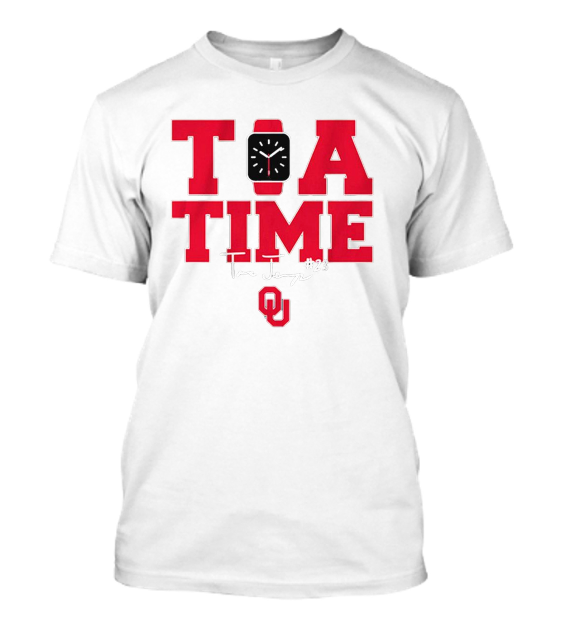Oklahoma Softball Tiare Jennings Tia Time OU #23 T-Shirt