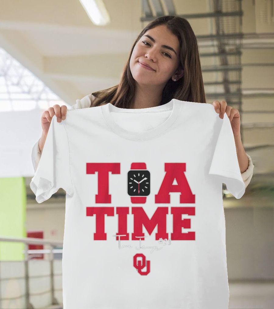 Oklahoma Softball Tiare Jennings Tia Time OU #23 T-Shirt