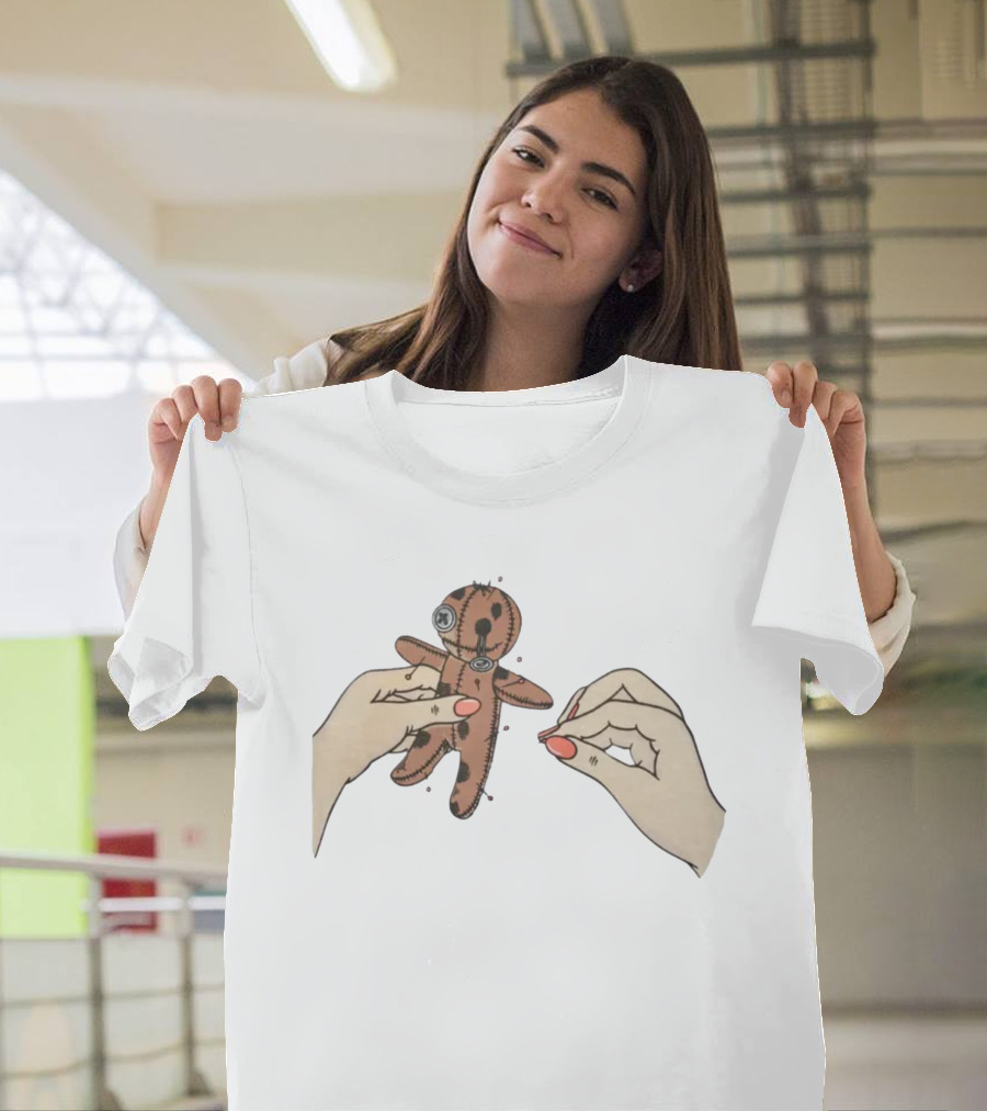 Xplr Shop Voodoo Doll Stitching Hands T-Shirt