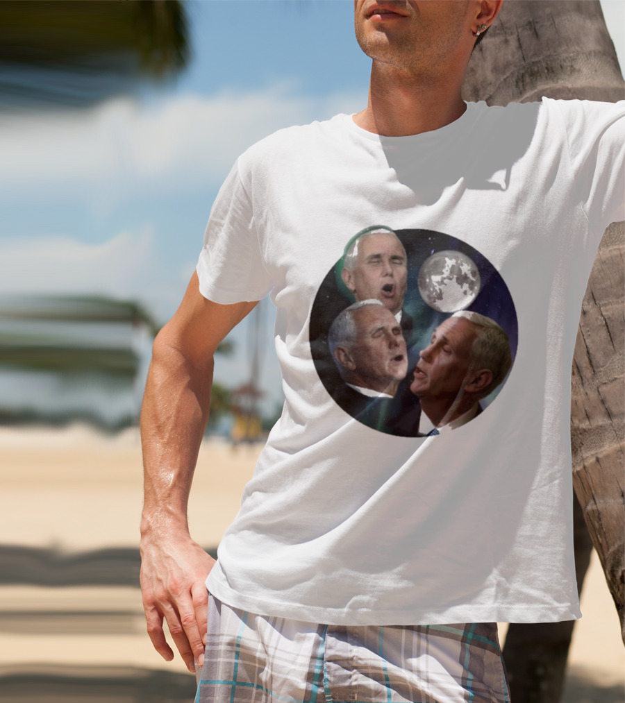Brent Terhune Mike Pence Three Pence Moon T-Shirt