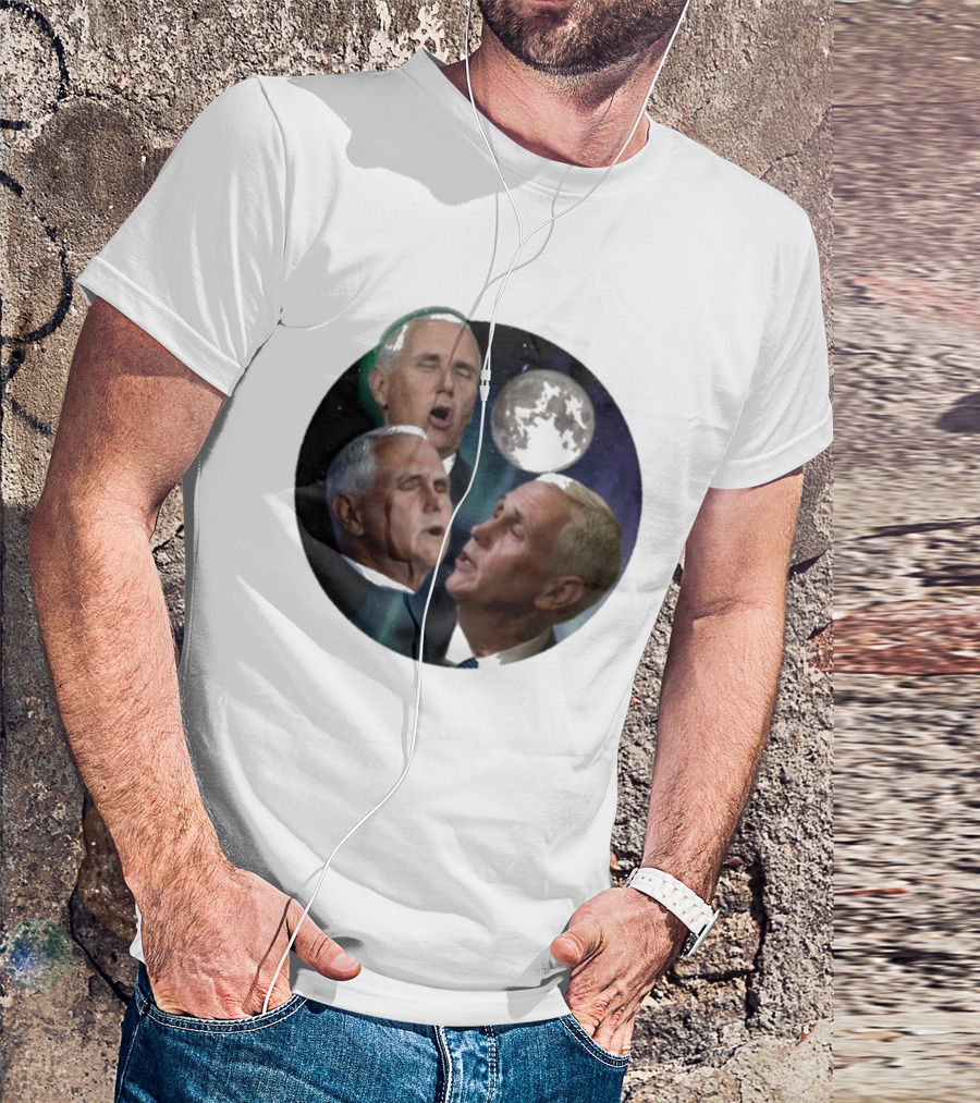 Brent Terhune Mike Pence Three Pence Moon T-Shirt