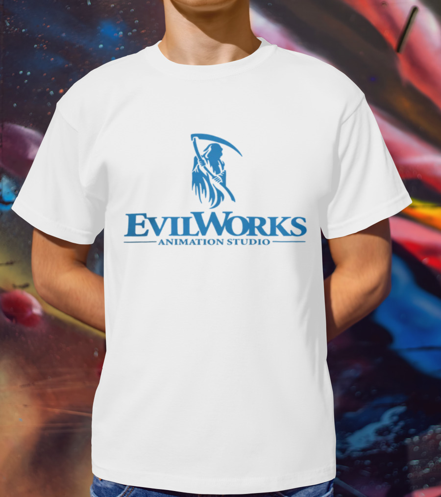 Evil Works Animation Studio Half Evil Shop T-Shirt
