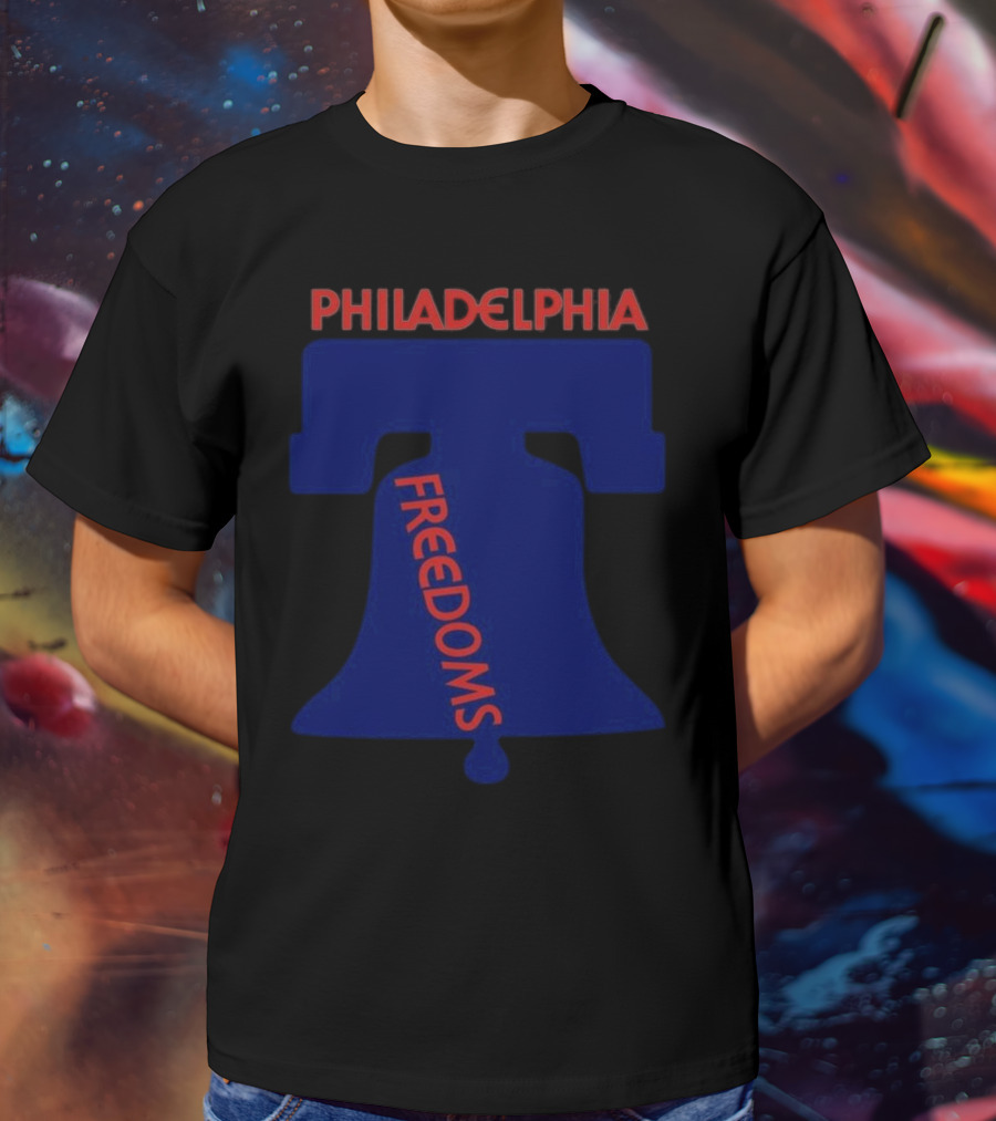Philadelphia Freedoms Liberty Bell T-Shirt