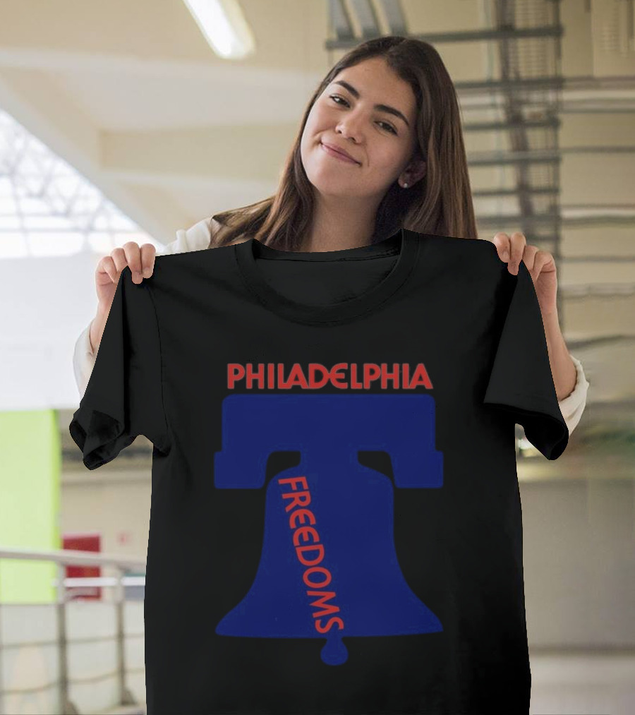Philadelphia Freedoms Liberty Bell T-Shirt