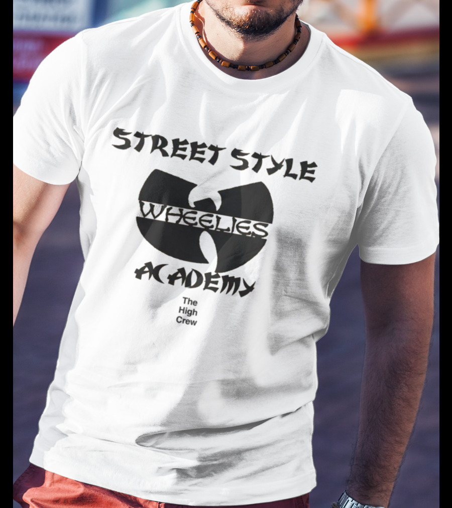 Street Style Wheelies Academy The High Crew T-Shirt
